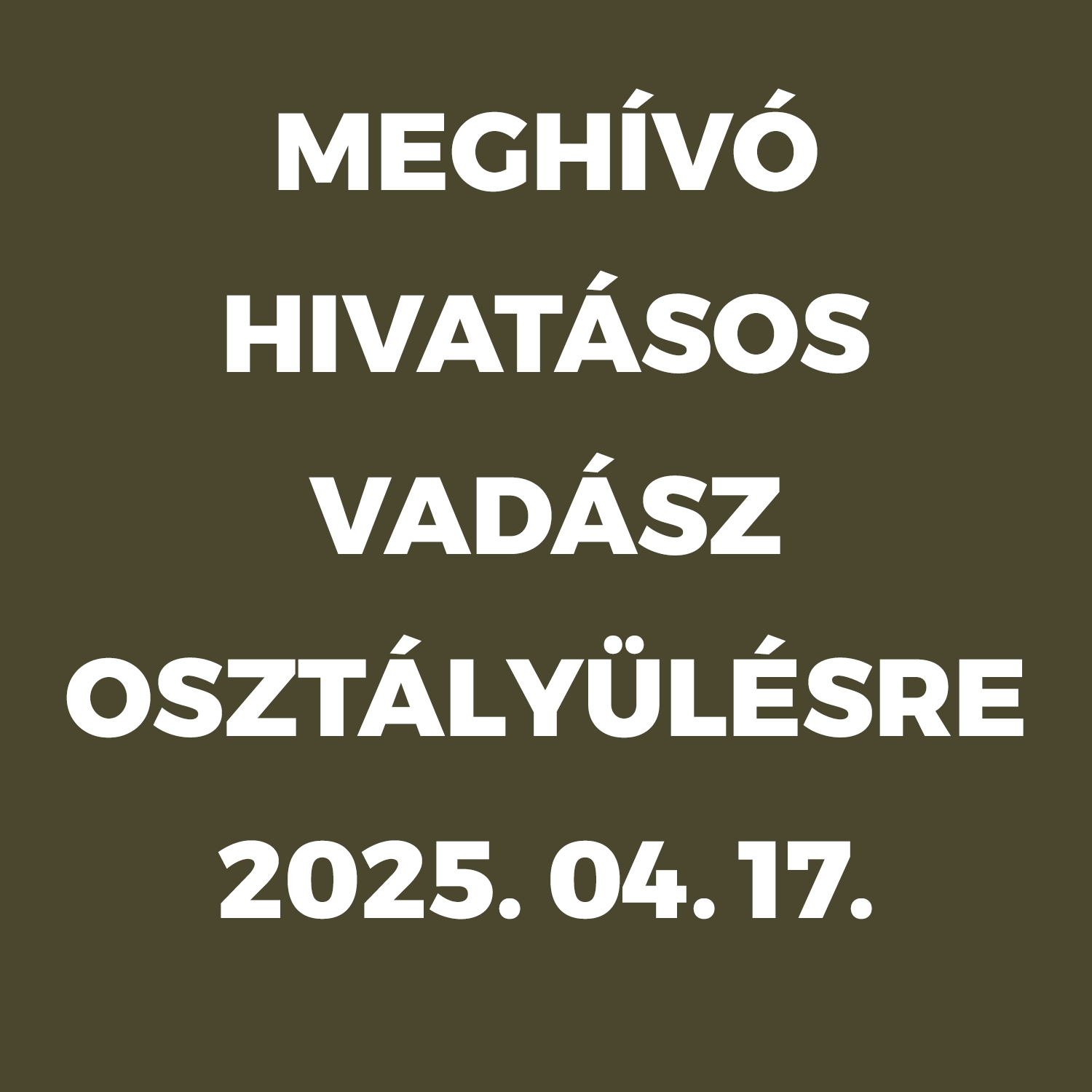 Meghívó