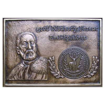 Gróf Nádasdy Ferenc Emlékplakett