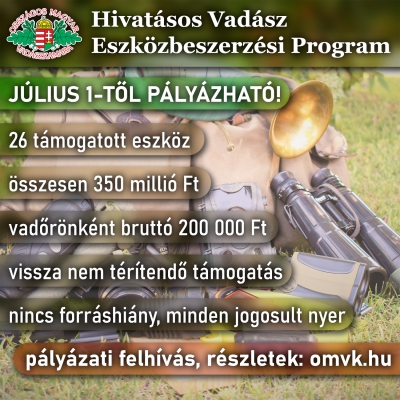 Pályázati felhívás